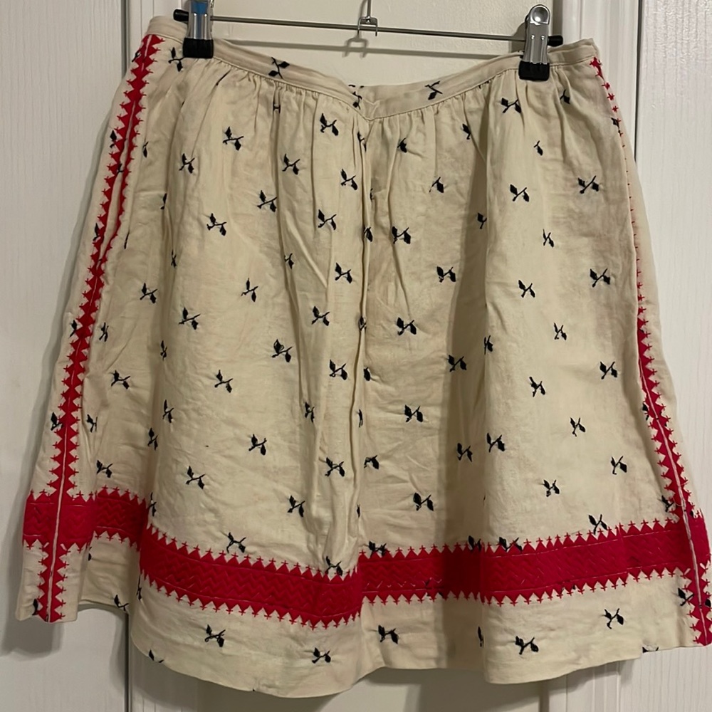 Madewell midi skirt